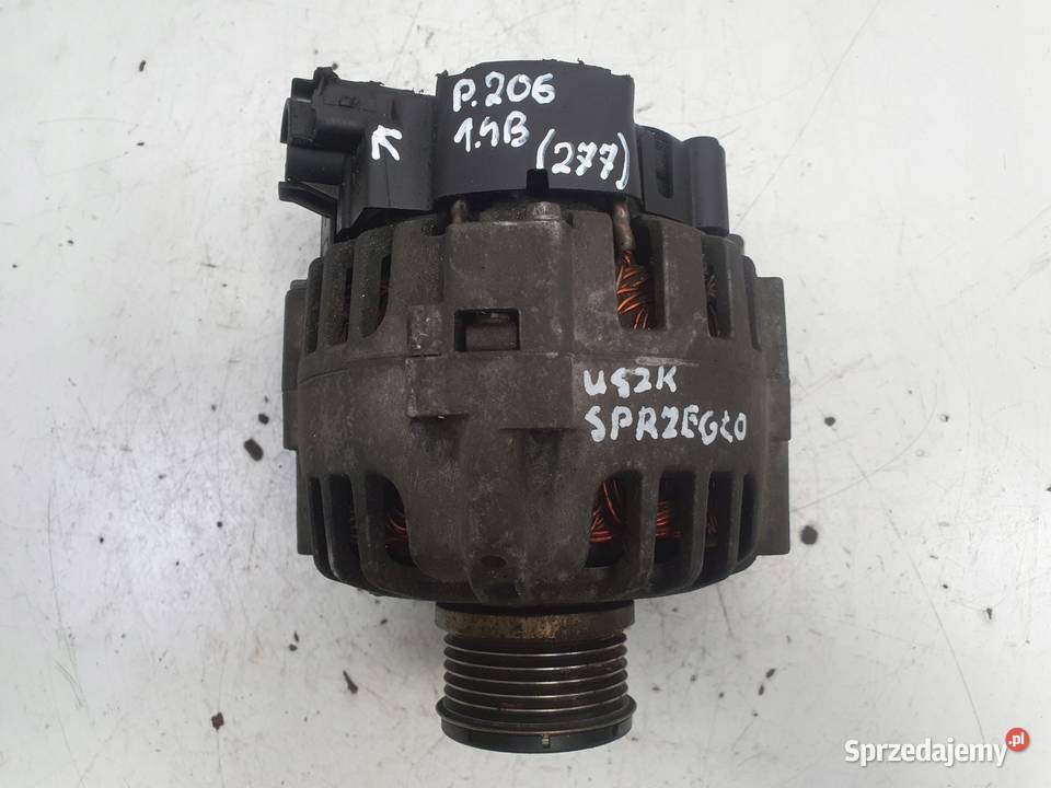 ALTERNATOR Peugeot Boxer 20 HDI 9649611280 valeo osobowe Układ elektryczny silnika Rudka