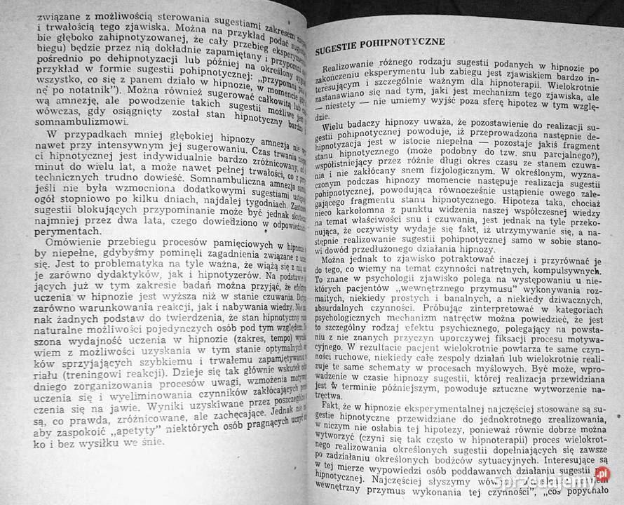 Hipnoza i hipnoterapia Lechosław Gapik Chełm