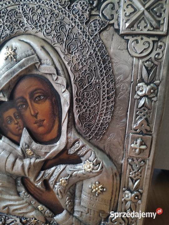 Piękna ikona Matki Boskiej pocieszenia Łódź sprzedam