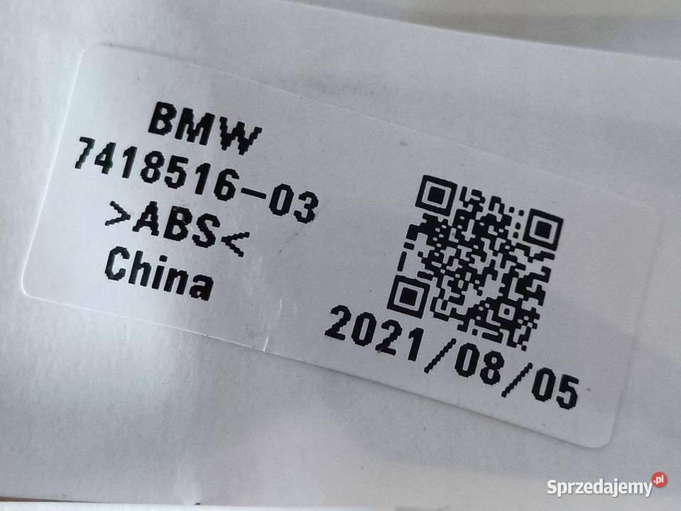 BMW 5 G30 G31 NAPIS CHROM LOGO EMBLEMAT KLAPY Pleszew