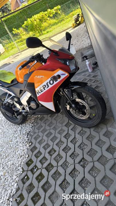 Honda CBR 125 jc50 repsol 2015 A1B podkarpackie Wola Mielecka