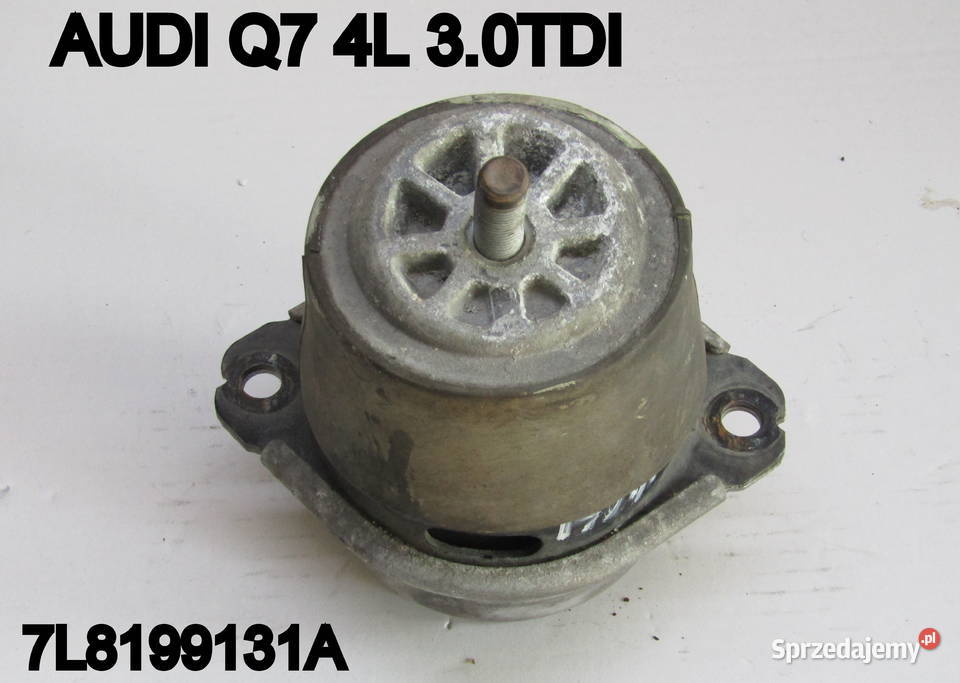 PODUSZKA SOLNIKA AUDI Q7 30TDI 7L8199131A Zawieszenie silnika łódzkie Mysłaków