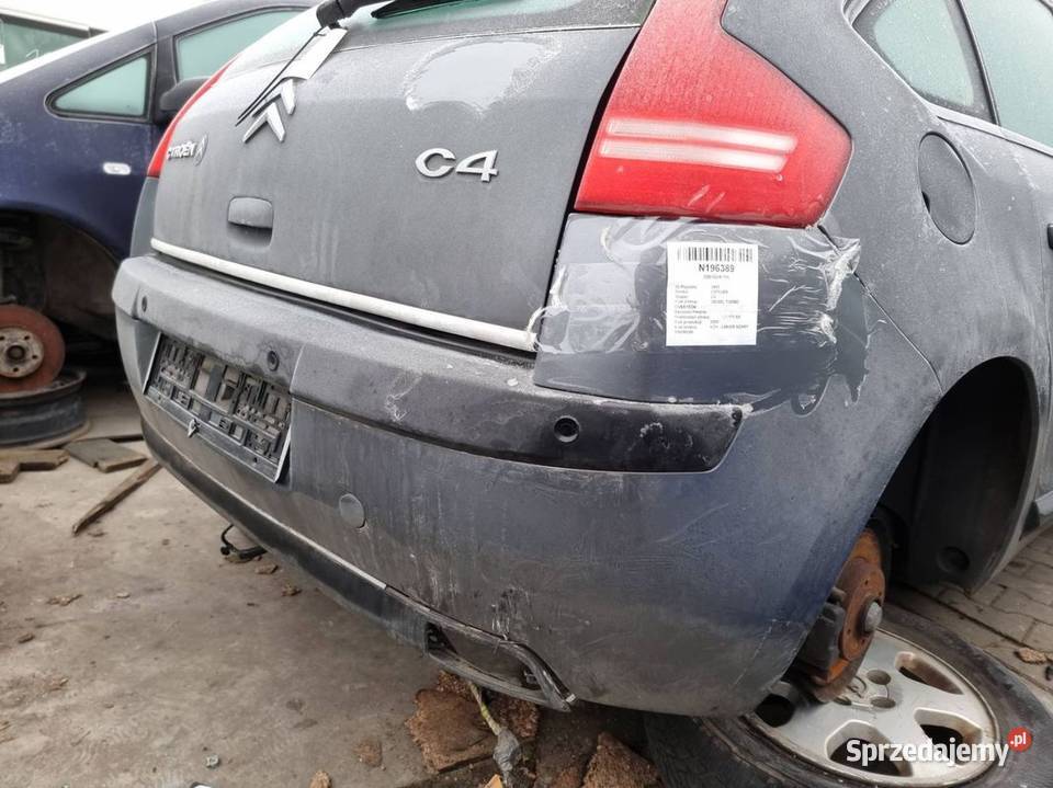 ZDERZAK TYŁ CITROEN C4 KTH kujawsko-pomorskie Lipno