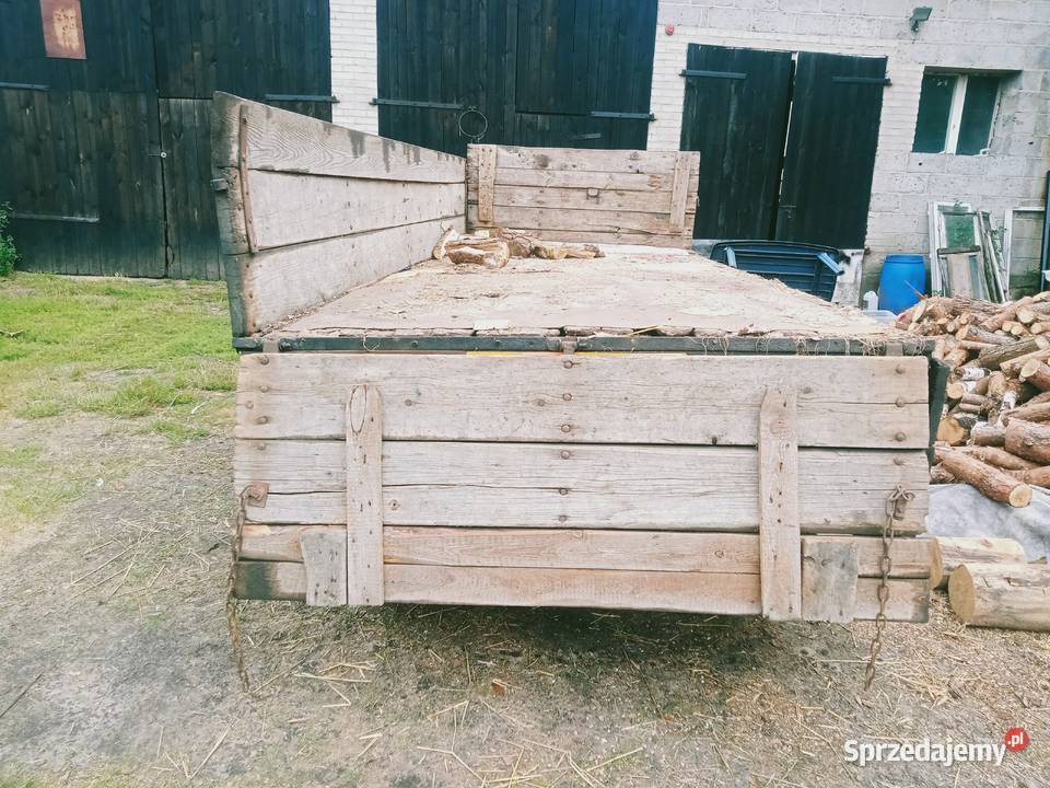 DO SPRZEDANIA PRZYCZEPA SPRAWNA GARARZOWANA CZAS łódzkie Sieradz sprzedam