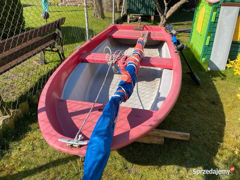 Sprzedam łódkę z silnikiem elektrycznym Dębno