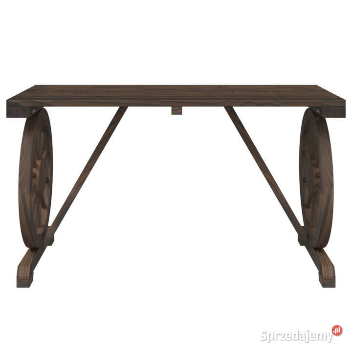 Stół ogrodowy 115x55x65 lite drewno jodłowe