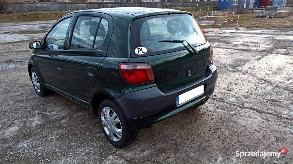 Toyota Yaris 10 5drzwi Wspomaganie 2001 podkarpackie Jasło sprzedam