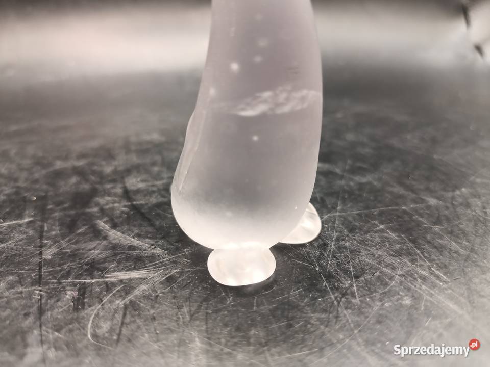 Szkło matowe ptak gąska gęś figurka sprzedam