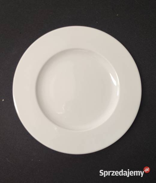 Talerz płytki 21 biała porcelana Wrocław