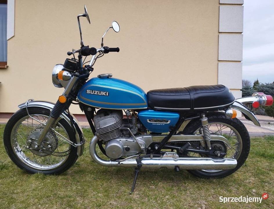 Suzuki T500 Titan japońska legenda Łódź