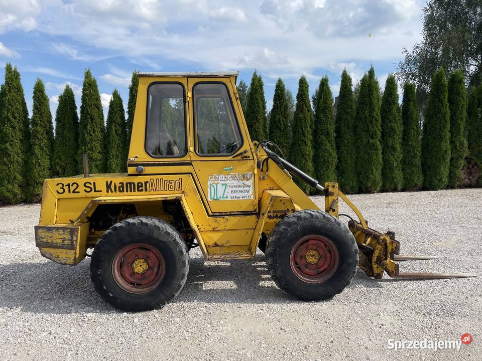Ładowarka Kramer 312 SL Dwie osie skrętne Deutz Rok produkcji 1993 Kielce