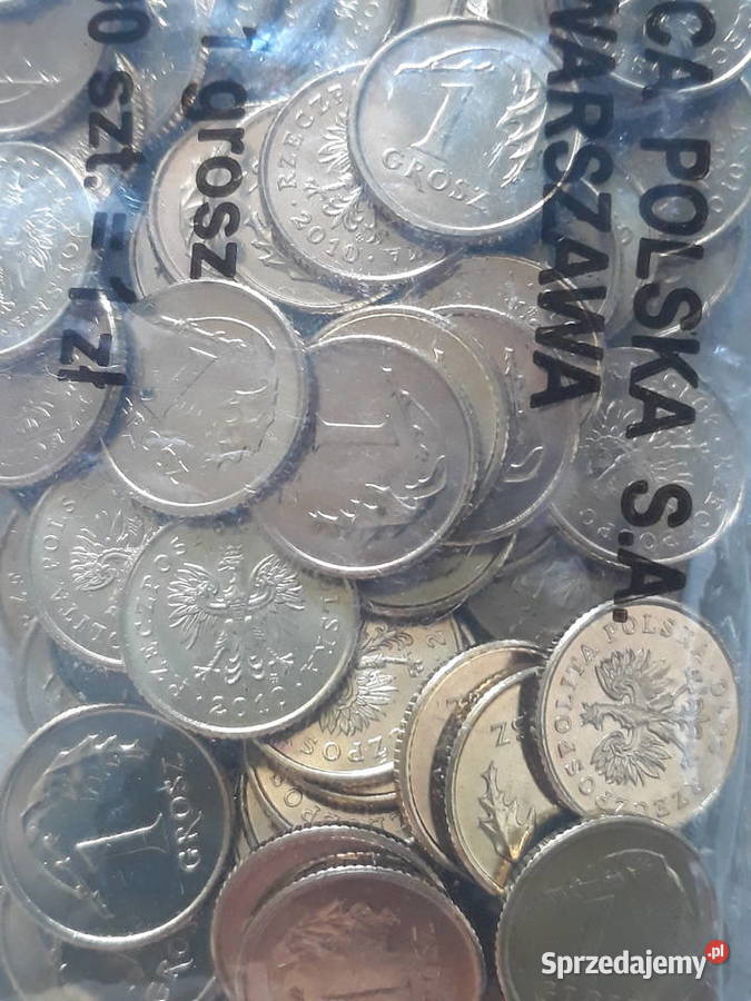 1 Grosz 2010 rworeczek menniczy 100 sztuk Konin