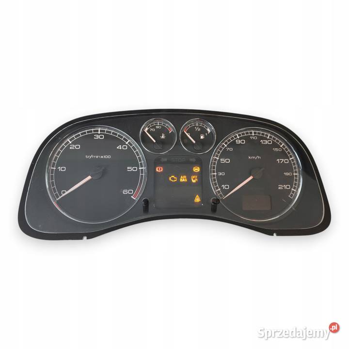 LICZNIK ZEGARY P9651299680 Peugeot 307 16 20 HDI Chełm