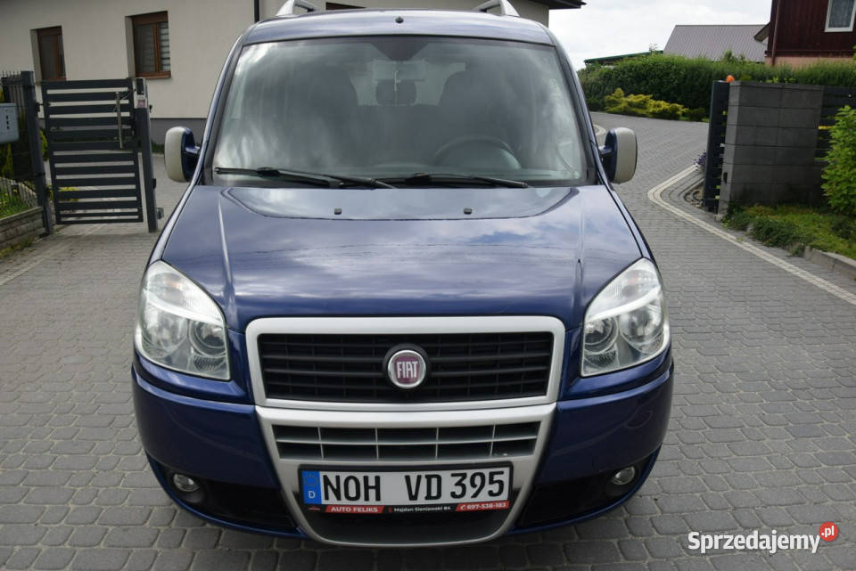 Fiat Doblo 14B Klima 5Osobowy 163 Sprowadzony I 163000km podkarpackie Majdan Sieniawski