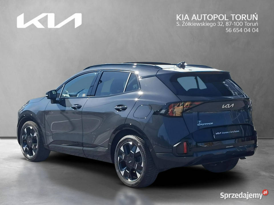 Kia Sportage fv23GTLINEPNS demo aso bezwypadkowy elektrochrom. lusterko wst. Sportage Toruń