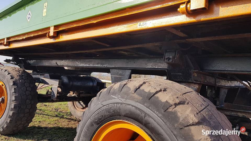 Przyczepa wywrotka HL6011 łódzkie Drużbice