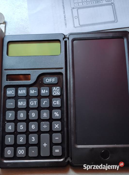 Nowy składany kalkulator 2w1 Pozostałe