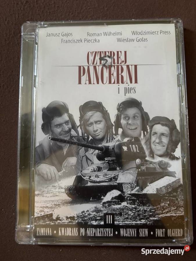 Czterej Pancerni i Pies DVD Warszawa