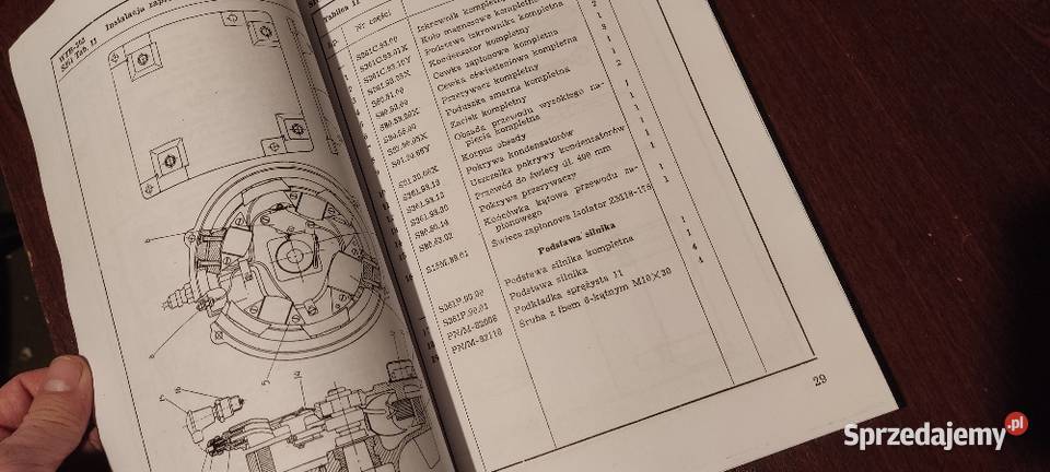 Katalog części silnika s 261 Stalowa Wola