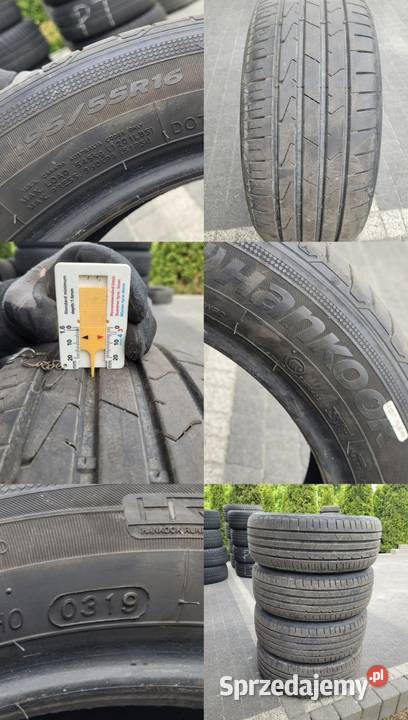 Opony HANKOOK 1955516 lato 4 sztuki 300zl 55