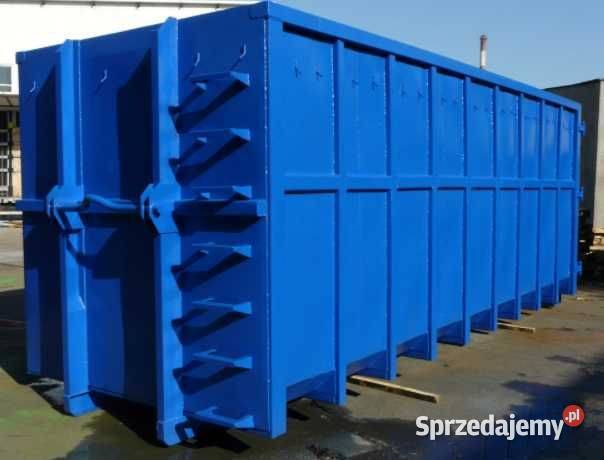 Kontener hakowy kp 36 na odpady złom gruz