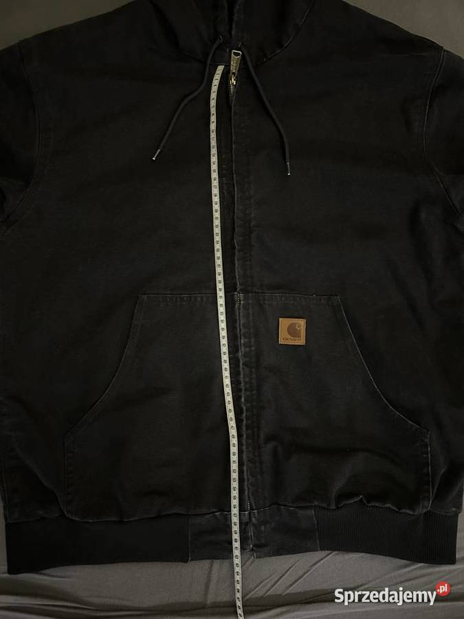 Kurtka Carhartt WIP z kapturem zimowa jesienna Kurtki i płaszcze
