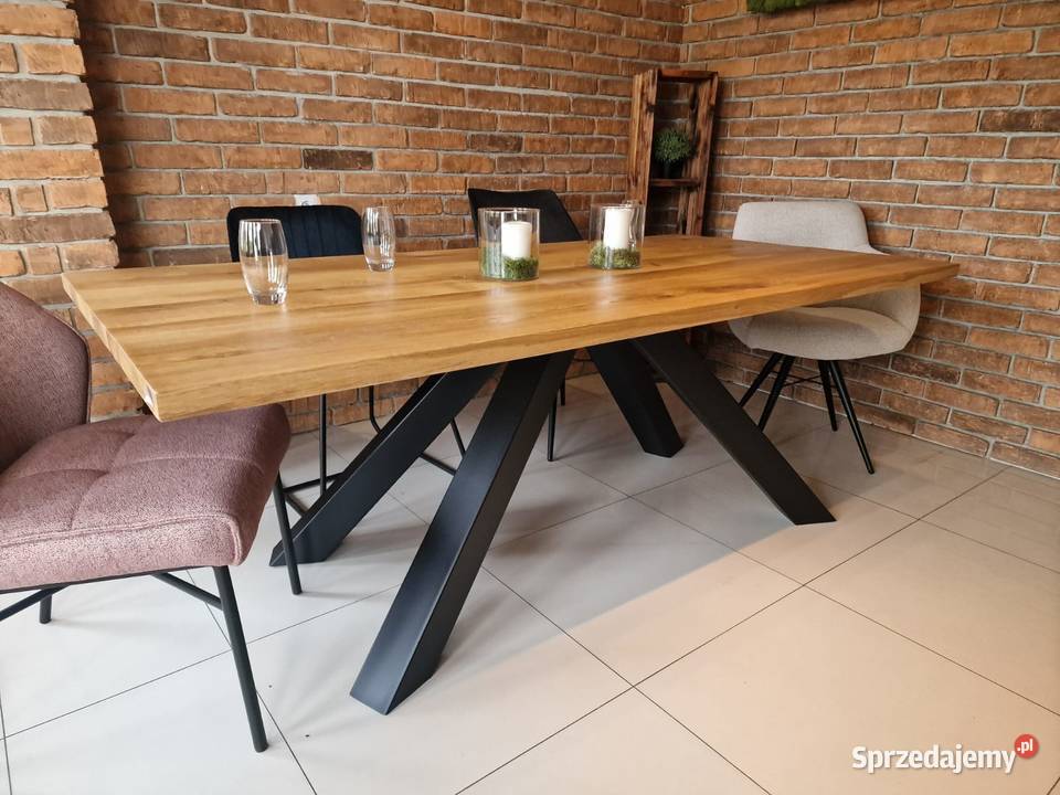 stół dębowy lity dąb 230x100 premium producent Zimnowoda
