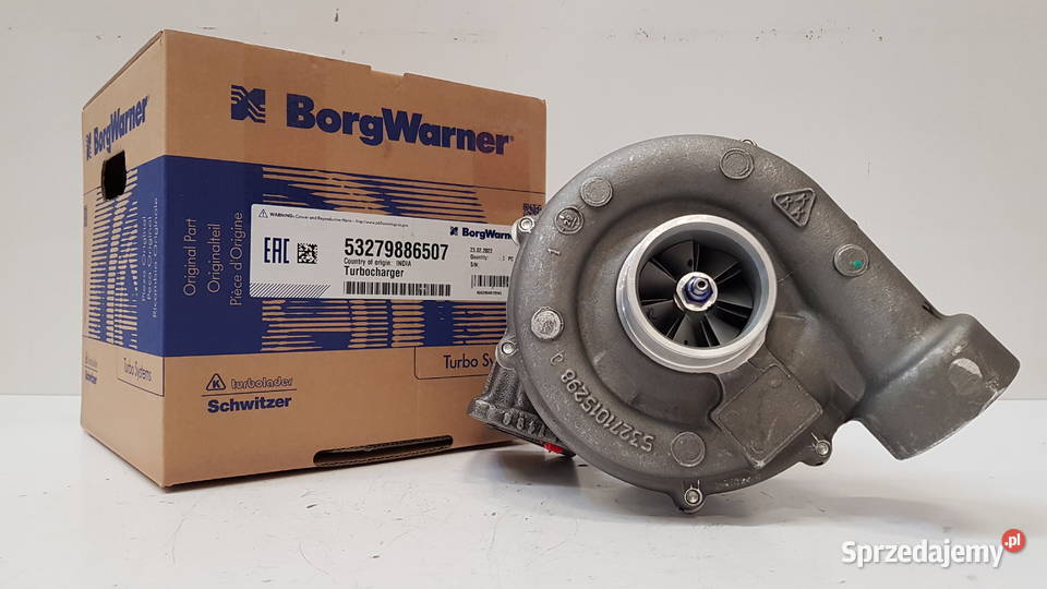 Nowa turbosprężarka BorgWarner KKK 53279886507 mazowieckie Siedlce