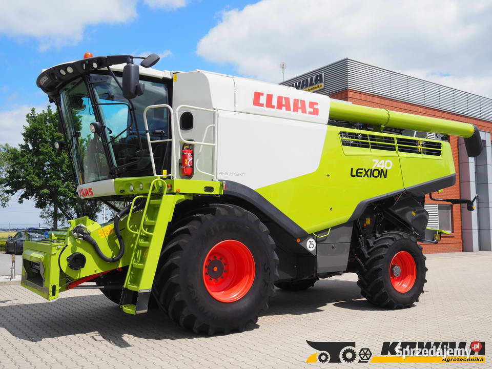 Claas Lexion 740 4x4 V680 V77 Kombajn zbożowy Stęszew