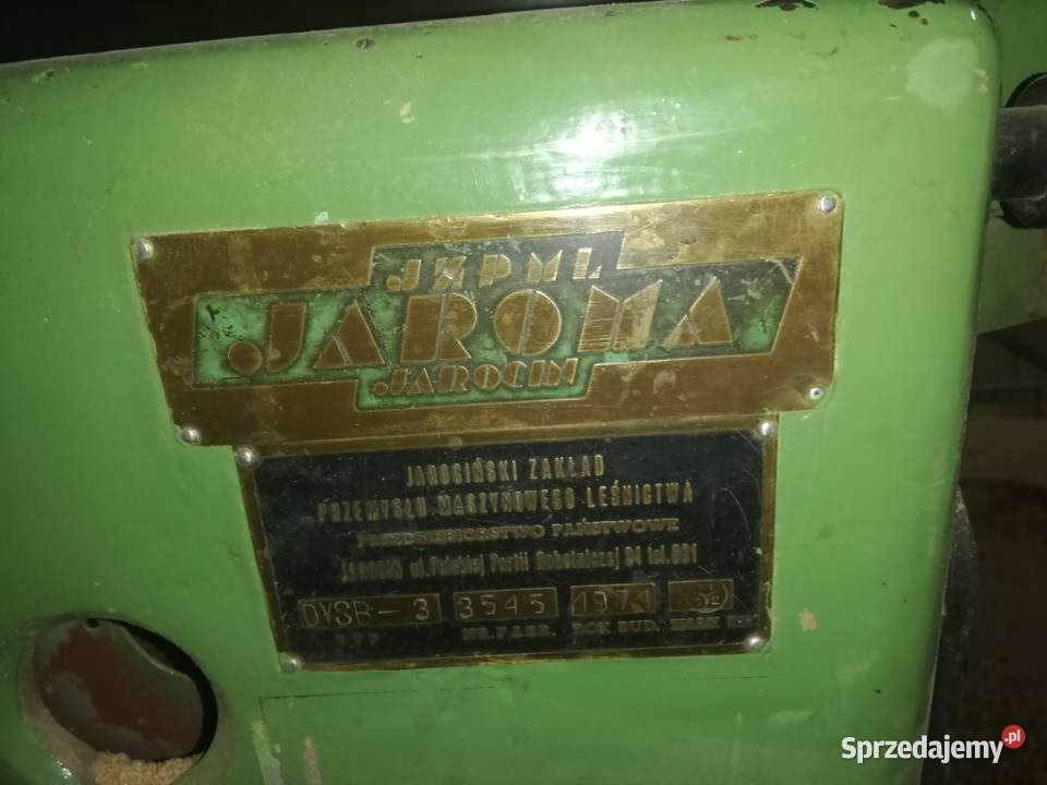 Wyrówniarko grubościówka JAROMA