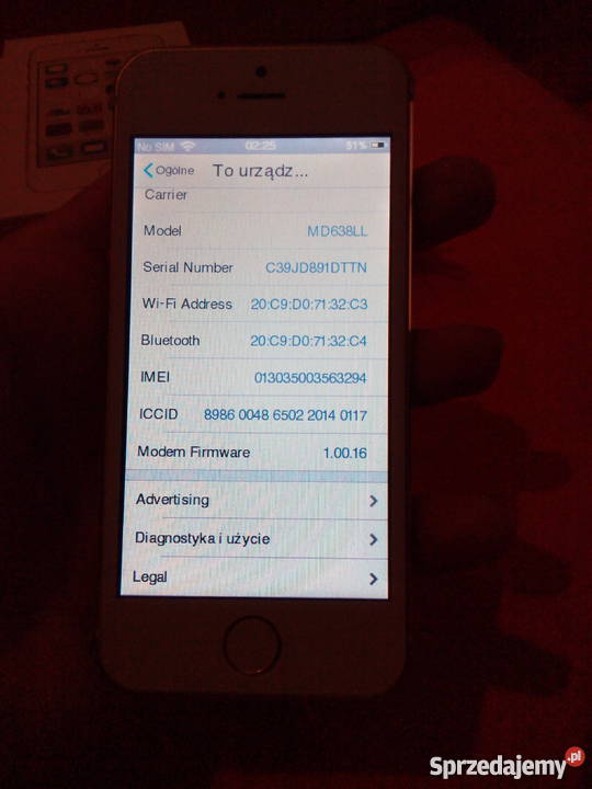 iPhone 5s podróbka standardowa Lublin