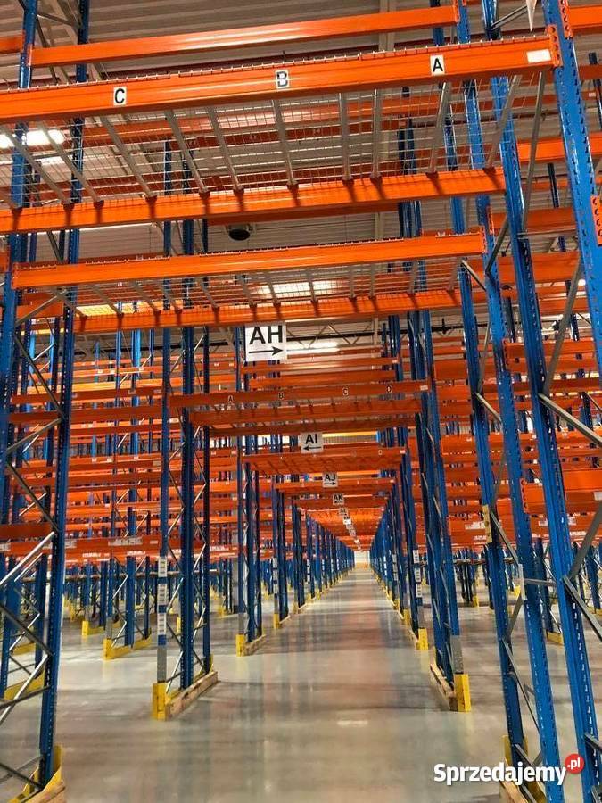 Regał paletowy magazynowy trawers rama regałowa podkarpackie Chmielów