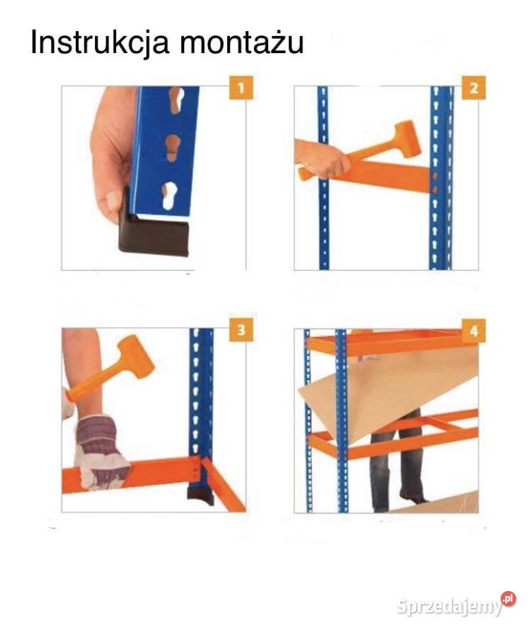 Regały magazynowe regał kątownik Magazynowanie