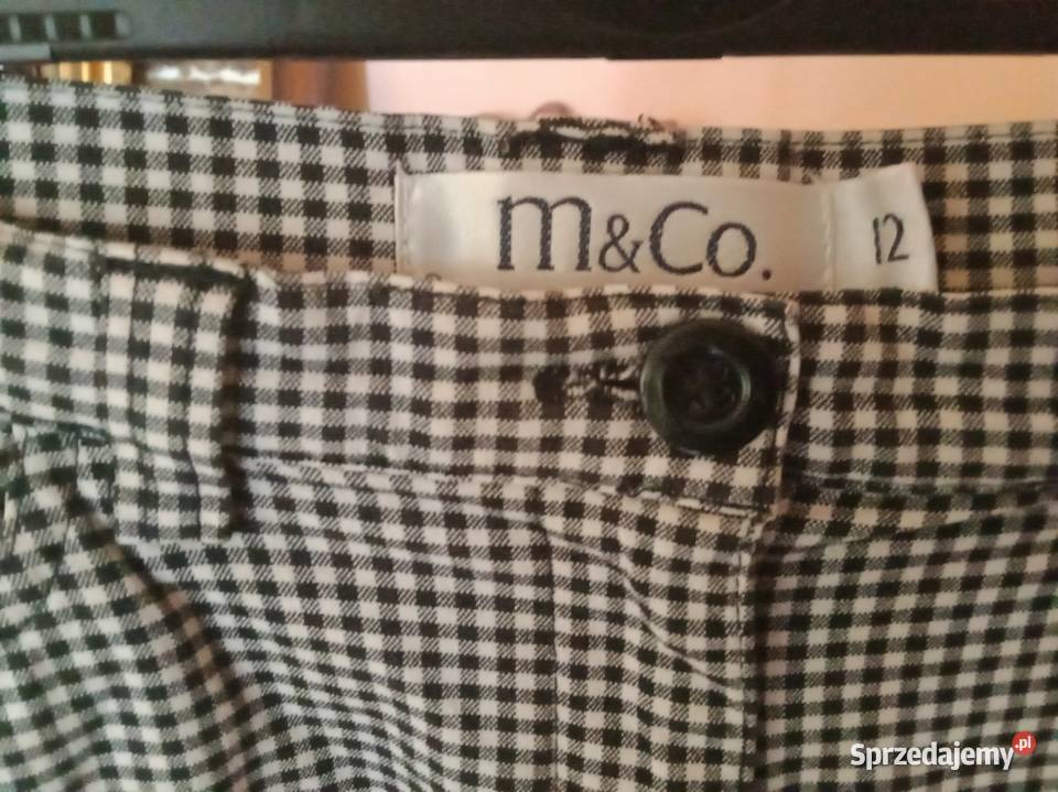 Spódnica w kratkę łódzkie Łódź