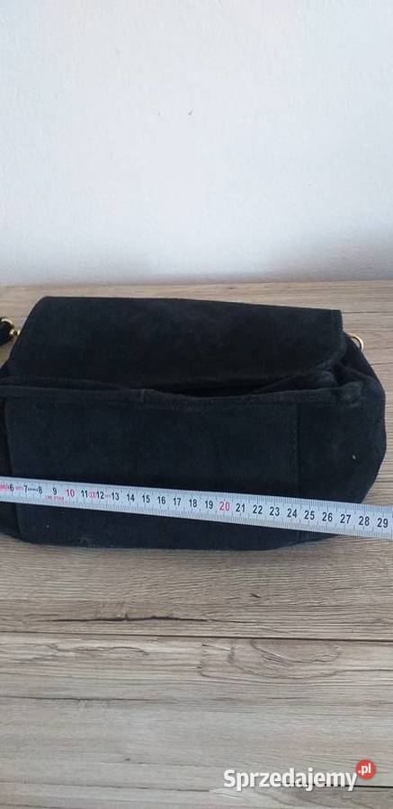 Torebka naturalny zamsz Listonoszka  Przedbórz sprzedam