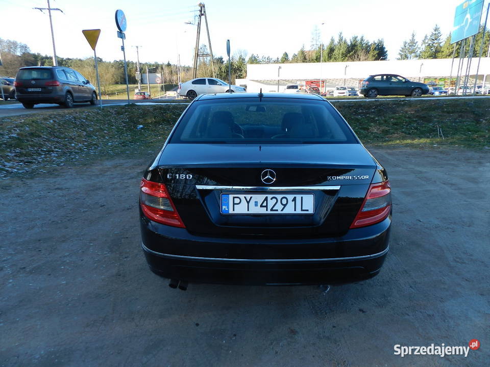 MercedesBenz Klasa C W204 C 180 KOMPRESOR piękna podgrzewane fotele wielkopolskie