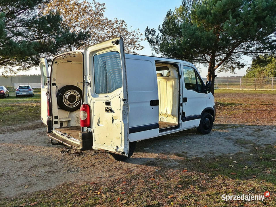 Opel Movano 25 DL1H12x Drzwi PrzesuwaneProsta welurowa tapicerka Piła