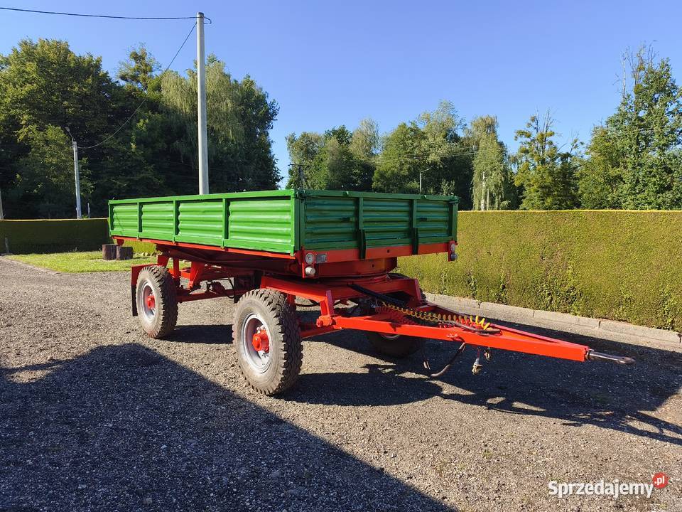 Przyczepa D 55 D55 Autosan Sanok nieuszkodzony Przyczepy rolnicze Pawłowice