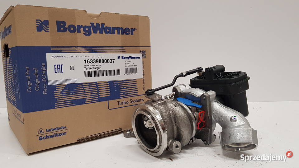 Turbosprężarka BorgWarner KKK 16339700022 ciężarowe Turbosprężarki Części samochodowe mazowieckie
