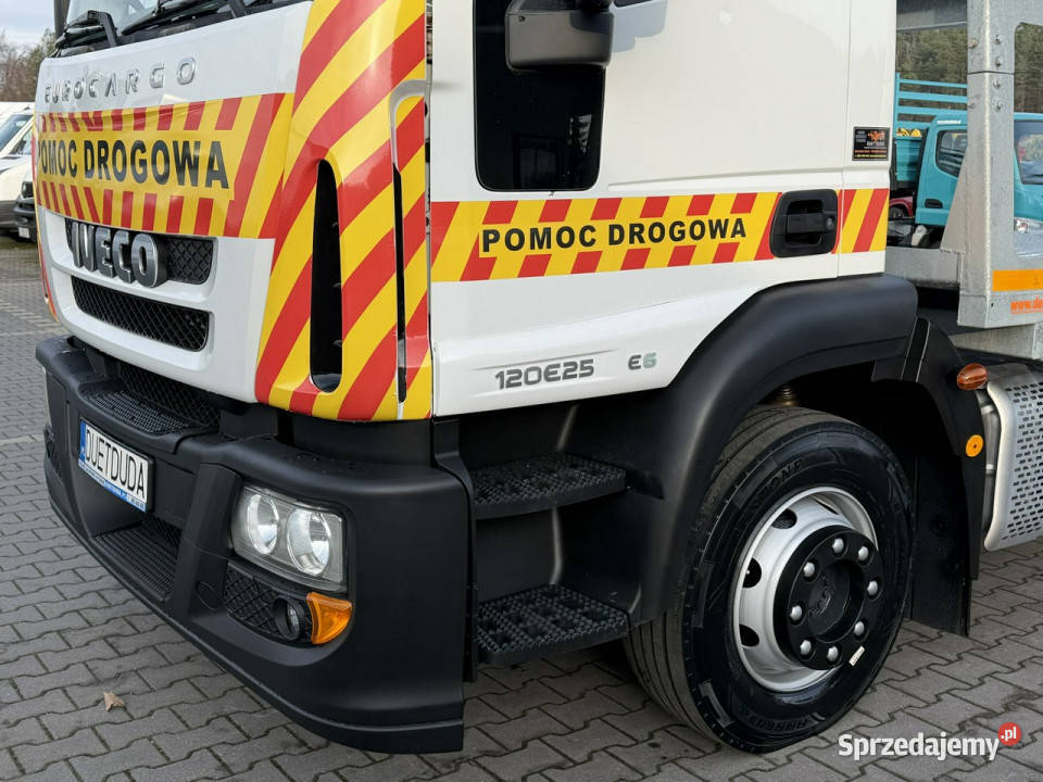 Iveco EUROCARGO 120E25 E6 Laweta Zagłebiana Widełki