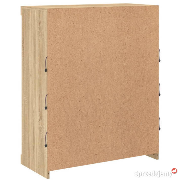 Szafka z oświetleniem LED dąb sonoma 81x37x100 mazowieckie Warszawa sprzedam