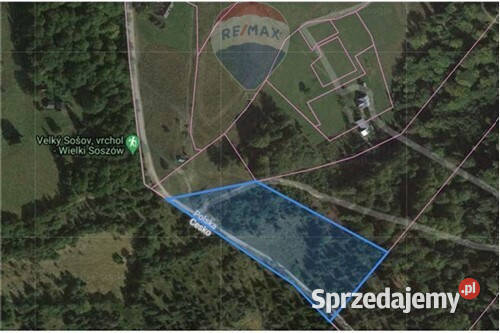 Działka w Beskidach z widokiem na Tatry Wisła