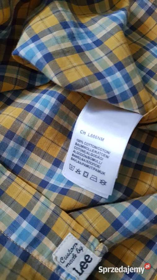 Męska koszula Lee M Odzież codzienna Chorzów