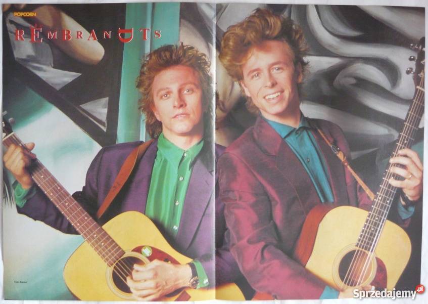 PLAKAT HASSELHOFF DAVID THE REMBRANDTS Bydgoszcz sprzedam