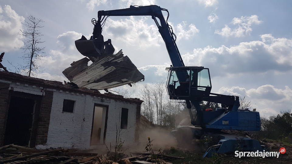 Rozbiorki wyburzenia budynkow domow rozbiorka Radzymin usługi budowlane