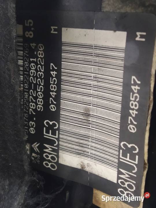 POMPA HAMULCOWA SERWO 9805232280 Peugeot Expert