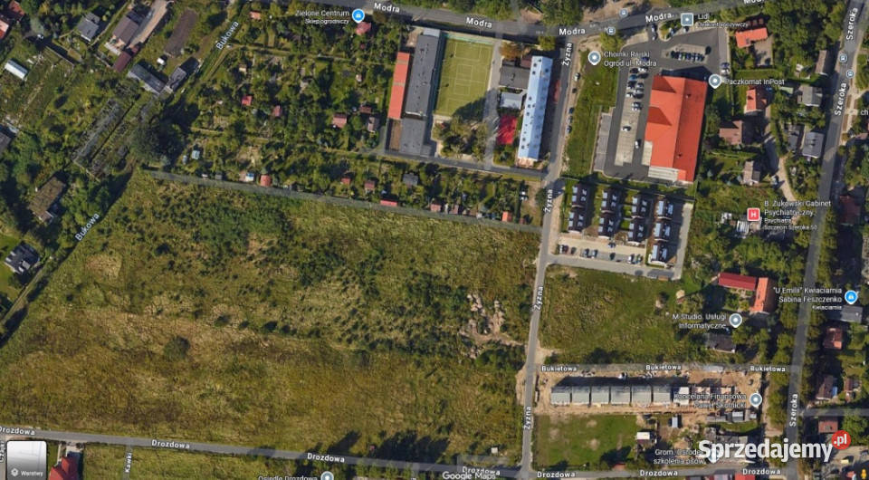 działki pod domy jednorodzinne Krzekowo Sprzedaż Szczecin