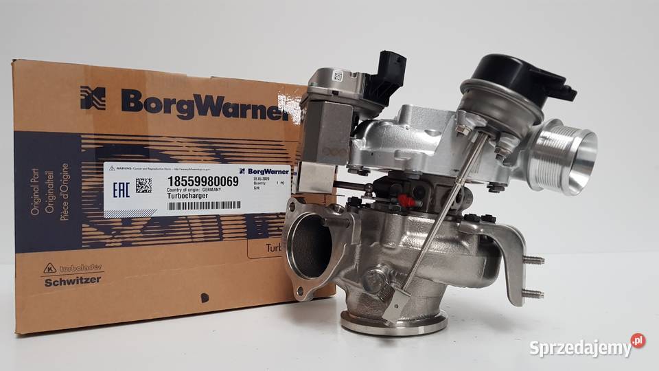 Nowa turbosprężarka firmy BorgWarner KKK osobowe Siedlce sprzedam