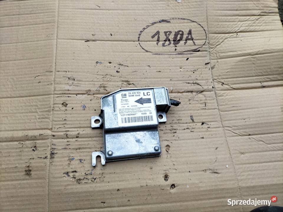 OPEL CORSA C 24439954 MODUŁ STEROWNIK SENSOR Pozostałe sprzedam