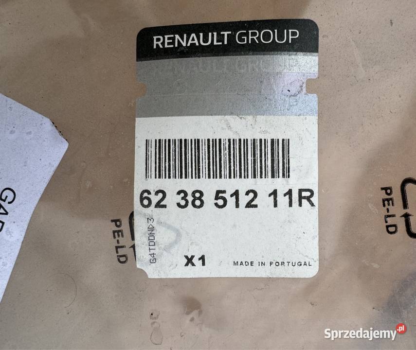 Listwa chrom grilla atrapy renault megane IV 4 Rok produkcji 2022 Międzychód